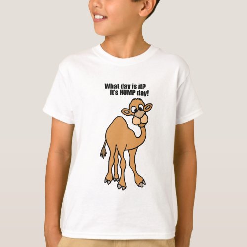 Funny Hump Day Camel Art T_Shirt
