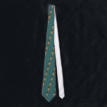 Funny Hump Day Camel Art Tie<br><div class="desc">Silly and funny hump day camel art design. It's Wednesday, his favorite day. Can also change background color when ordering.</div>