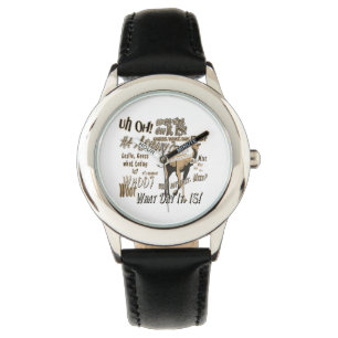 Funny Hump Day Camel Kids Watch