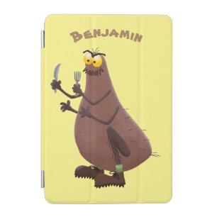 Funny hungry ugly flea cartoon iPad mini cover