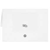 Funny Hunter Cat Card (Back Horizontal)