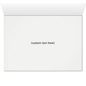 Funny Hunter Cat Card (Inside Horizontal (Bottom))