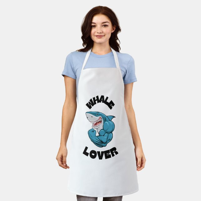 "Funny Hunting Apron – Eat, Sleep, Hunt, Repeat" (Worn)