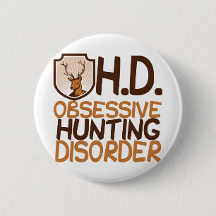 Funny Hunting Button