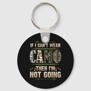 Funny Hunting Camo Hunters Buck Deer Country Redne Keychain