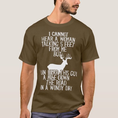 Funny Hunting  For Hunters Who Have Selective T_Shirt
