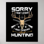 Funny Hunting Gift for Bow and Rifle Deer Hunters Poster<br><div class="desc">Funny Hunting Gift for Bow and Rifle Deer Hunters Gift. Perfect gift for your dad,  mom,  papa,  men,  women,  friend and family members on Thanksgiving Day,  Christmas Day,  Mothers Day,  Fathers Day,  4th of July,  1776 Independent day,  Veterans Day,  Halloween Day,  Patrick's Day</div>
