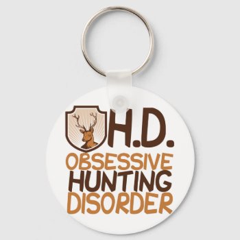 Funny Hunting Keychain by epicdesigns at Zazzle