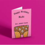 Funny Husband Birthday  Card<br><div class="desc">Happy Birthday Mr Grumpy Pants
Customizable greeting card</div>