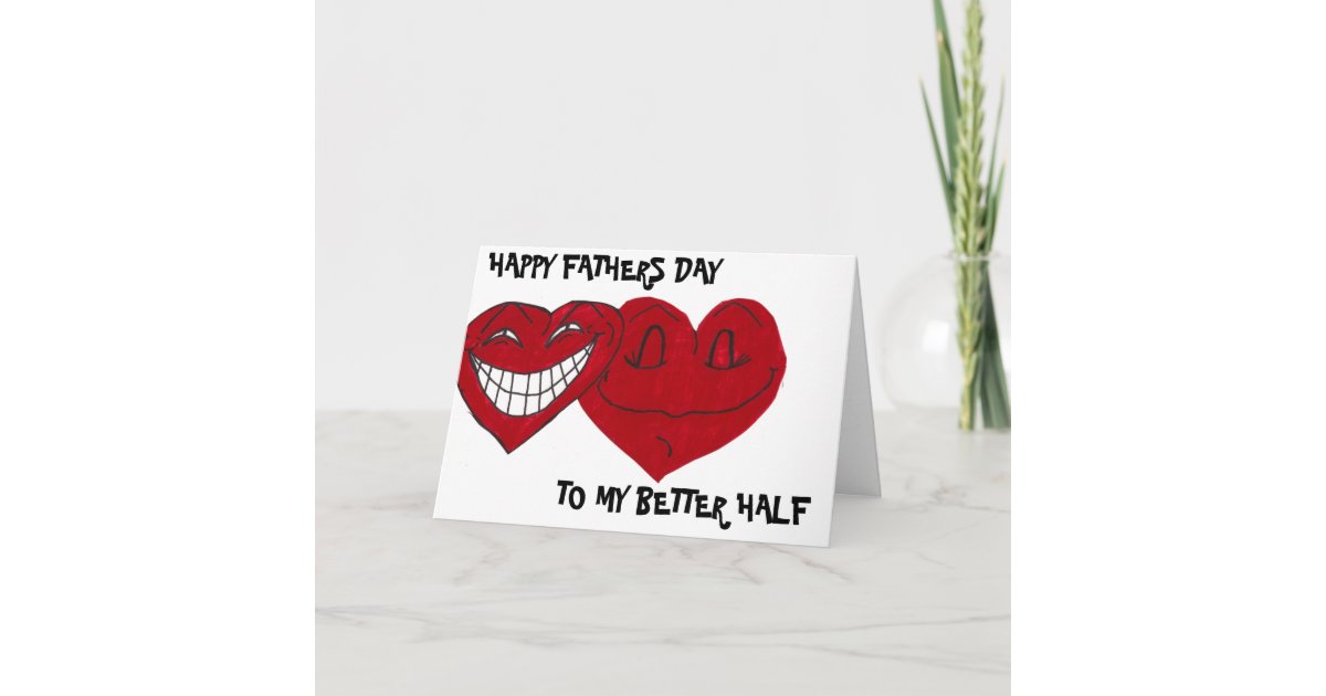 funny husband fathers day card zazzlecom