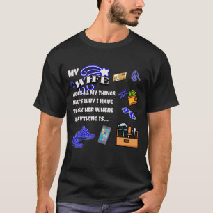 Funny Husband Handyman Birthday shirt from Wife