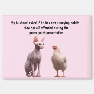 Funny Husband Humor Magnet
