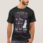 Funny Husky Sibir Mom Dog Lovers Gift T-Shirt<br><div class="desc">Funny Husky Sibir Mom Dog Lovers Gift</div>