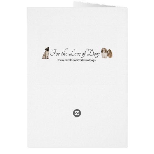 Funny Husky Thanksgiving Card (Back)