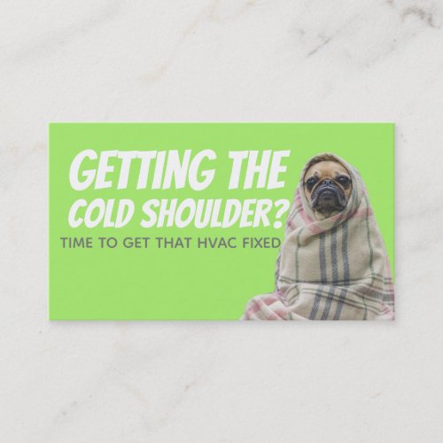 Funny HVAC slogans business Cards