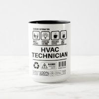 Funny HVAC Technician Handling Information