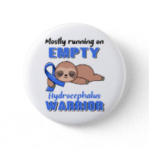 Funny Hydrocephalus Awareness Gifts Button