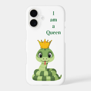  Funny I Am Queen – Elegant iPhone 17 Case