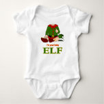 Funny I Am Your Baby Elf Baby Bodysuit