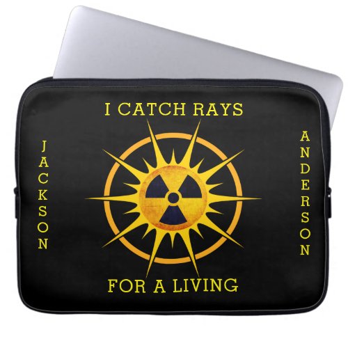 Funny I Catch Rays For a Living    Laptop Sleeve