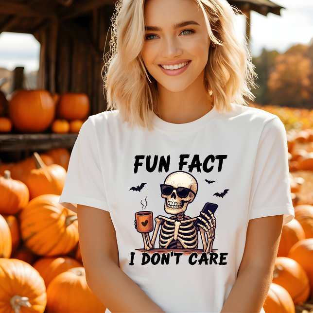Funny I Don't Care Halloween Tshirt (Creator Uploaded)