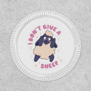 Funny I Don't Give a Sheep Patch