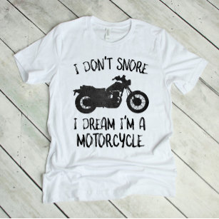 Funny Motorcycle T-Shirts & T-Shirt Designs | Zazzle