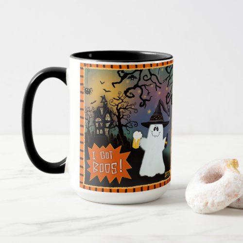 Funny I Got Boos Ghost Cute Spooky Coffee Mug