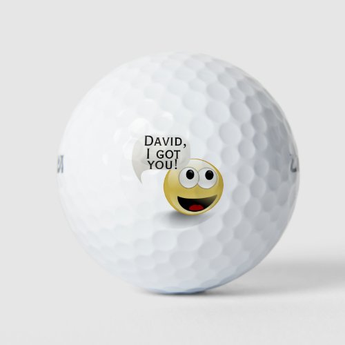 Funny I GOT YOU Golf Balls