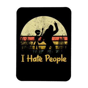 funny i hate people womens tshirts magnet