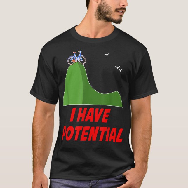FUNNY I HAVE POTENTIAL S Physics Science Teacher G T-Shirt (Front)