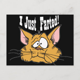 Funny I Just Farted Rude Gifts Postcard