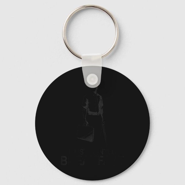Funny I Just Wanted Breakfast  Keychain (Front)