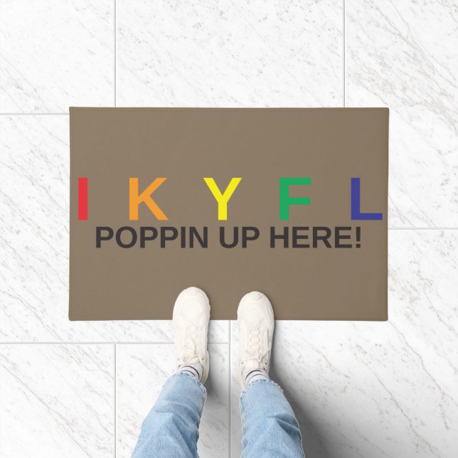 Funny I Know You F***** Lying Doormat (Indoor)