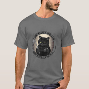 funny halloween women's t-shirt Dark cat