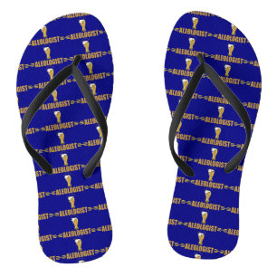 Funny I Love Beer Flip Flops