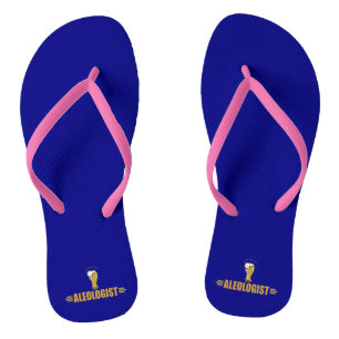 Funny I Love Beer Flip Flops