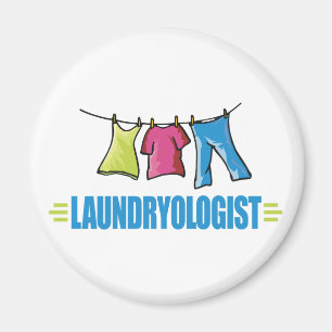 Funny I Love Laundry Magnet