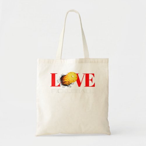 Funny I Love Pickleball 391 Tote Bag