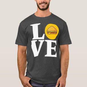 Funny I love Sub Sandwiches Submarine Sandwich T-Shirt