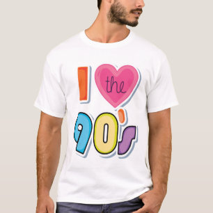 Funny I Love The 90's, 1990's Theme Party T-Shirt