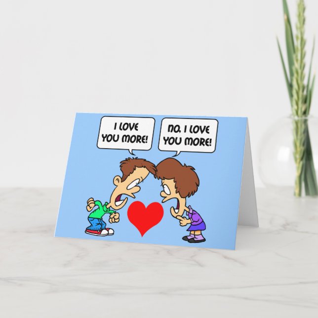 funny I love you Card (Front)
