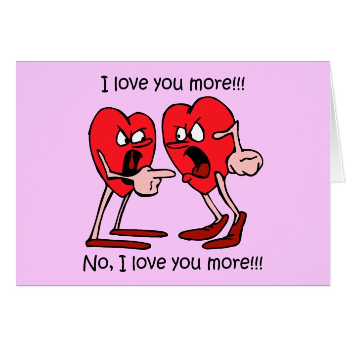 Funny I love you Cards