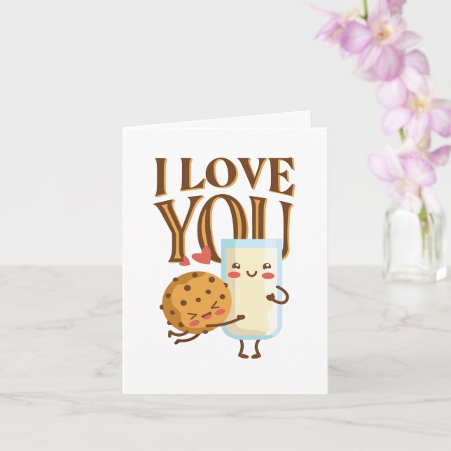 Funny I Love You Valentine's Day Card (Orchid)