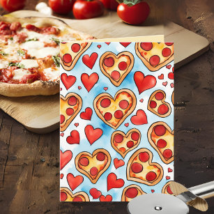 Funny I Love You with Every Pizza My Heart Card
