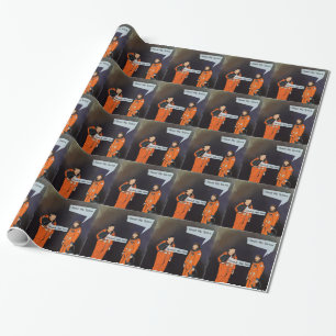Funny I Need My Space Wrapping Paper