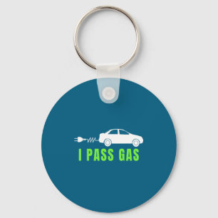 Funny I P Gas Electric Car I Love Evs Electri Keychain