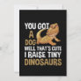 Funny I Raise Tiny Dinosaurs Bearded Dragon Pet Save The Date
