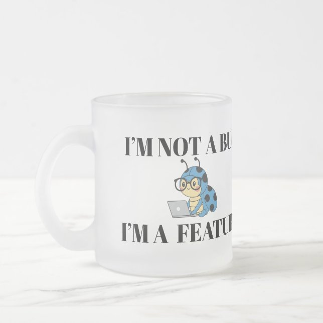 Funny I See Dead Code Programmer Mug (Left)