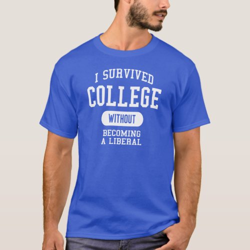 Funny _ I Survived College T_Shirt